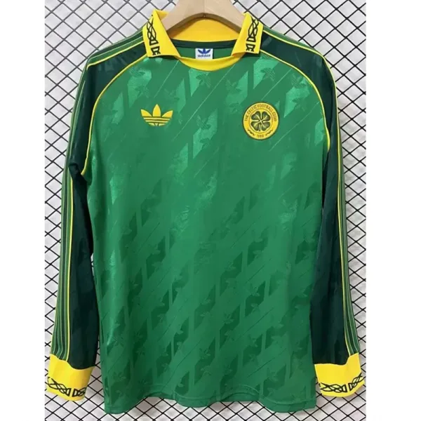 24-25 Celtic Green Special Retro Edition Long Sleeve Soccer Jersey