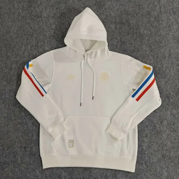 24-25 Colombia White Hoody
