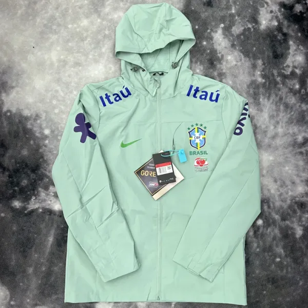 24-25 Brazil Green Outdoor Jackets #102