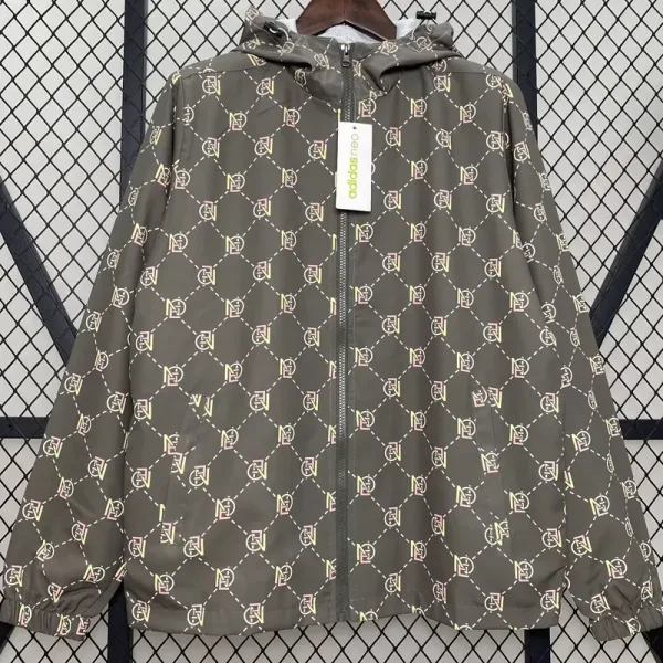 2024 ADIDAS NEO Grey Windbreaker