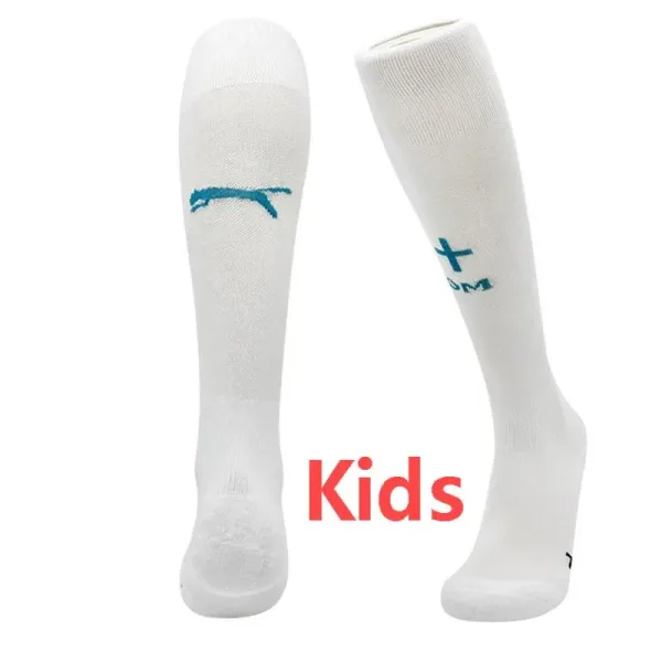 24-25 Marseille White Kids Socks