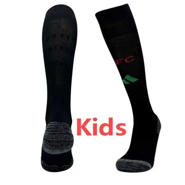 24-25 Arsenal Black Kids Socks