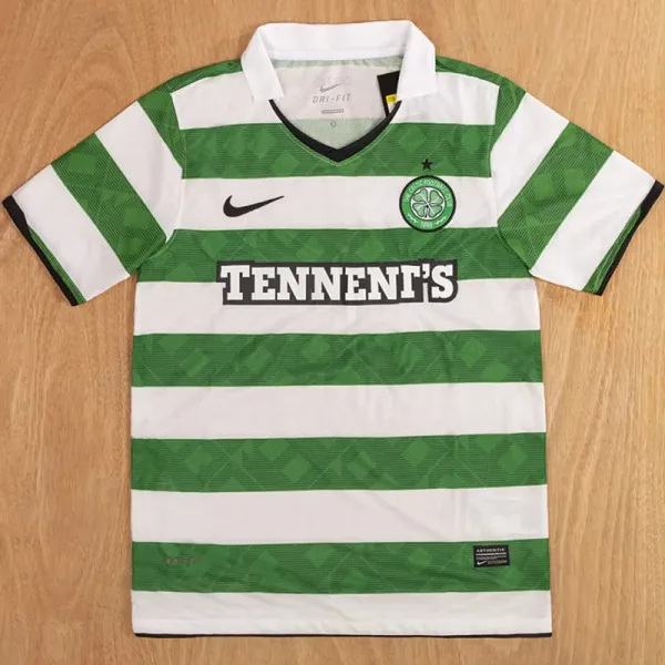 10-12 Celtic Home Retro Soccer Jersey