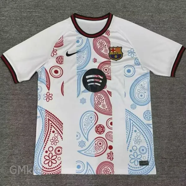 24-25 Barcelona White Training shirts *