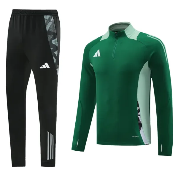 2024 ADIDAS Green Half Pull Tracksuit #AB07