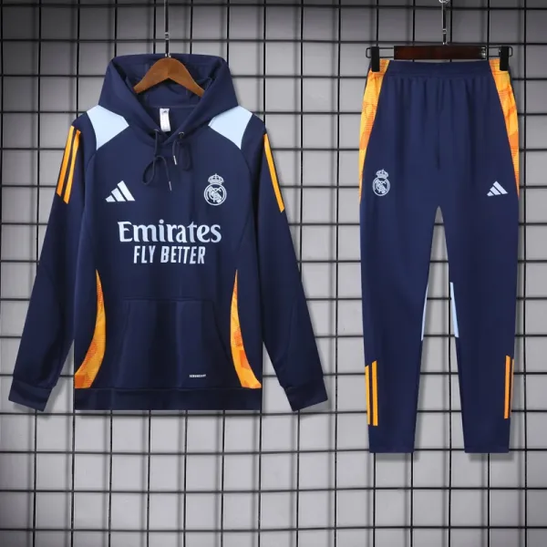 24-25 RMA Royal blue Hoodie Tracksuit