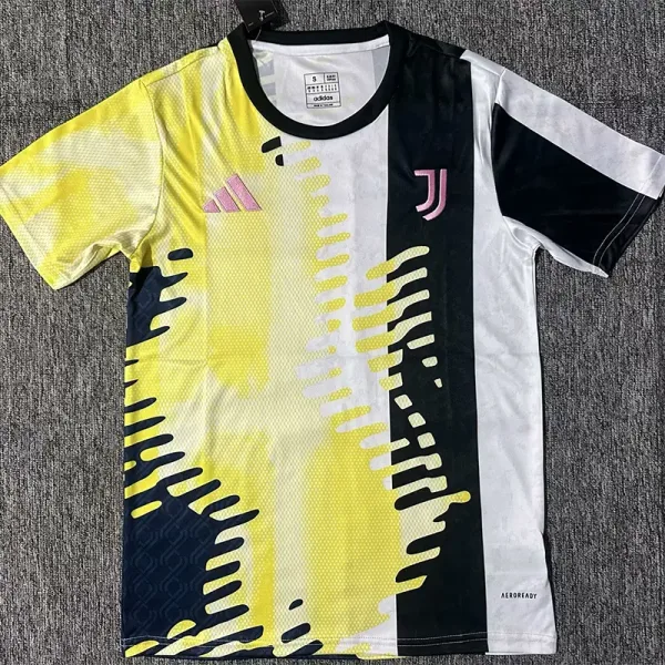 24-25 Juventus White Yellow Special Edition Training shirts