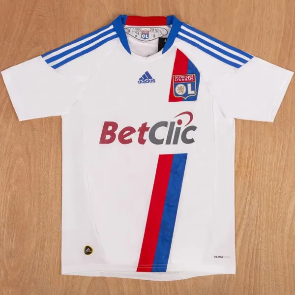 10-11 Lyon Home Retro Soccer Jersey