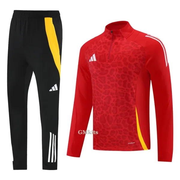 2024 ADIDAS Red Half Pull Tracksuit #AB08