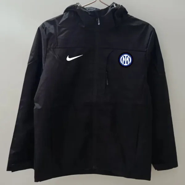 24-25 Inter Black Windbreaker