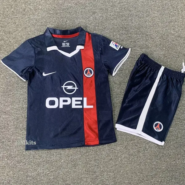 01-02 PSG Home Kids Retro Soccer Jersey