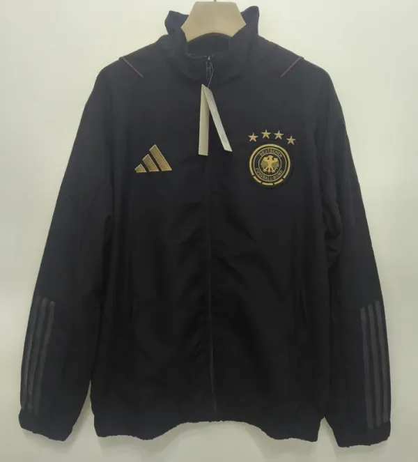 25-26 Germany Black Windbreaker