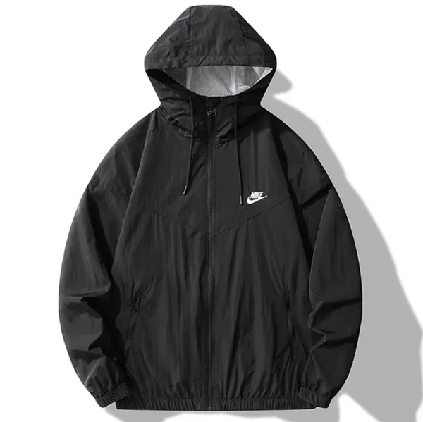 2025 New NIKE Black Windbreaker