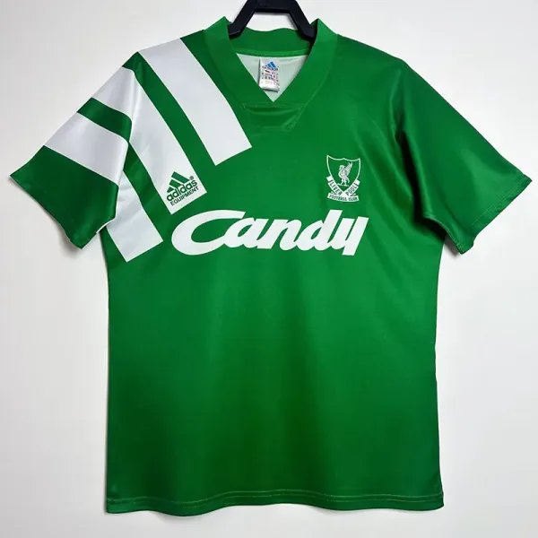 91-92 Liverpool Away Retro Soccer Jersey