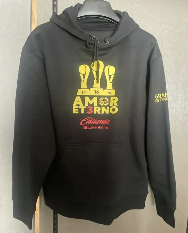 24-25 Club America Champion Black Hoody