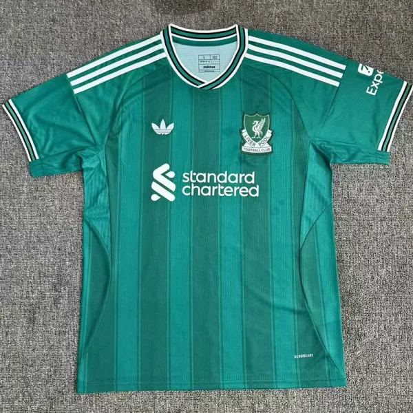 25-26 Liverpool Green Special Edition Fans Soccer Jersey