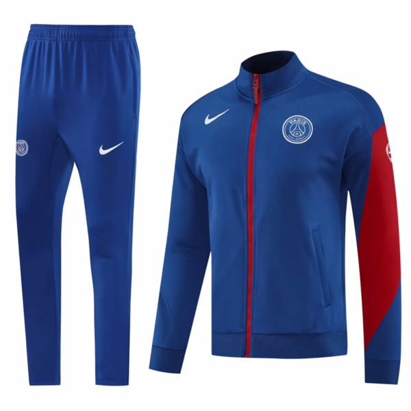 25-26 PSG Blue Jacket Tracksuit 02